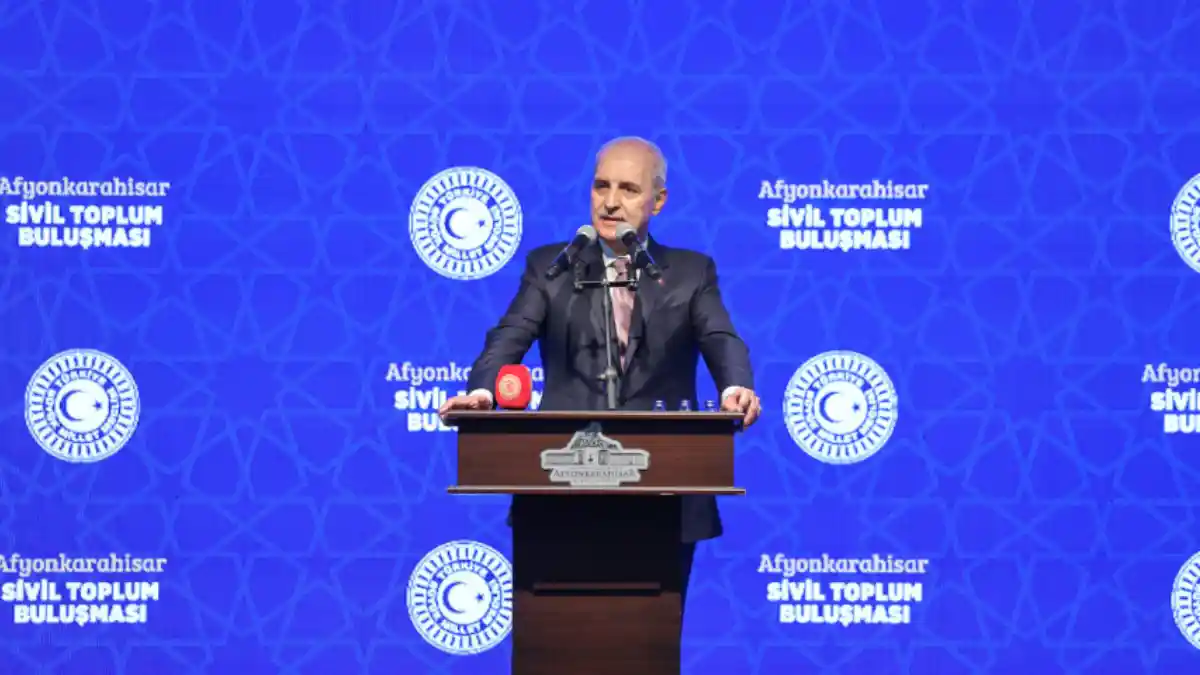 TBMM Başkanı Kurtulmuş'tan Afyonkarahisar'da tarihi açıklamalar: "SDG'nin kendisini feshetmesi değerli ve önemlidir"