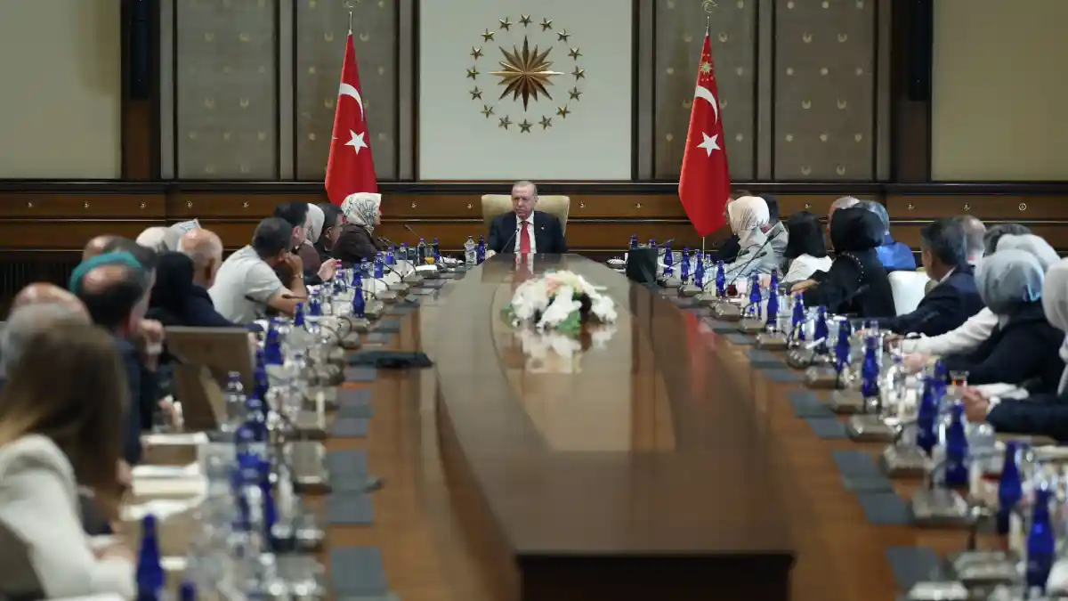 Kahramanmaraş'taki acı olayın ardından Külliye'de kabul
