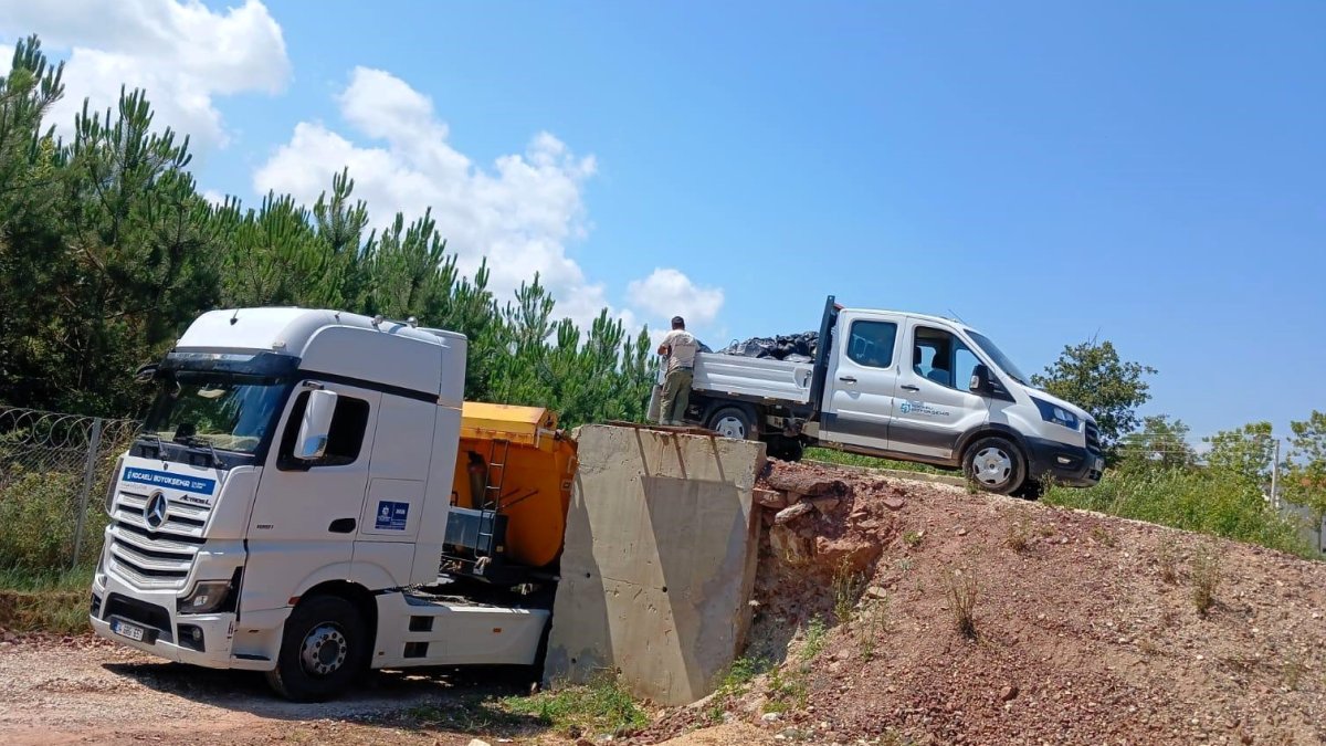 Kandıra sahillerinden 387 ton atık toplandı