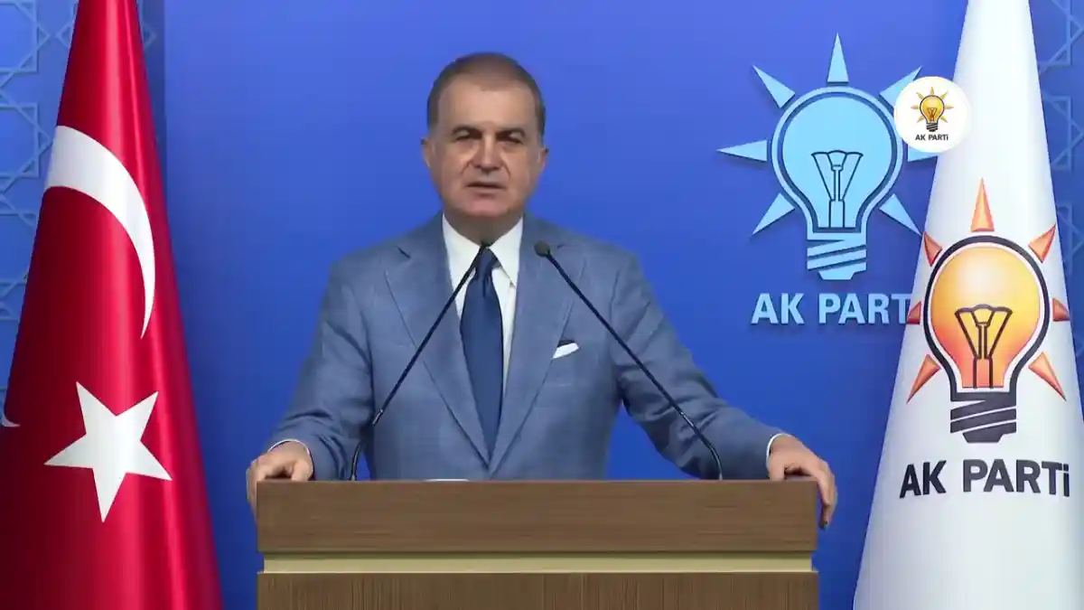 AK Parti Sözcüsü Ömer Çelik: Türkiye'nin bir üçüncü göze ihtiyacı yoktur