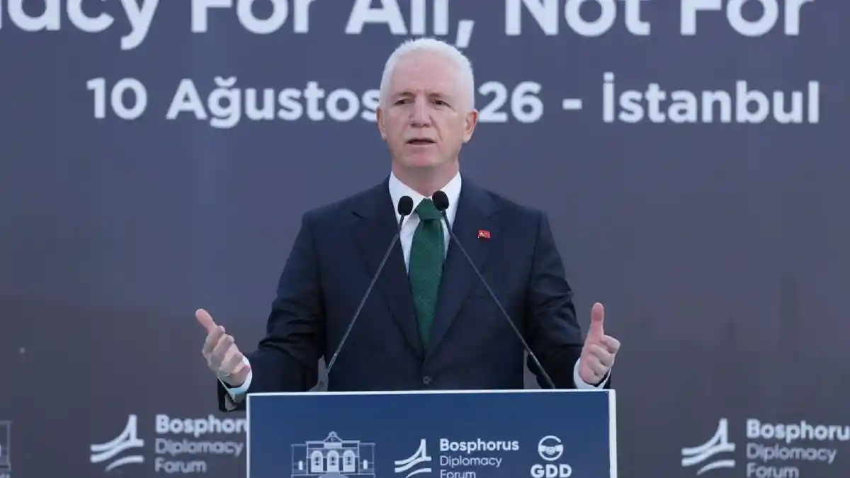 Bosphorus Diplomasi Forumu 2026 gala yemeği İstanbul'da düzenlendi