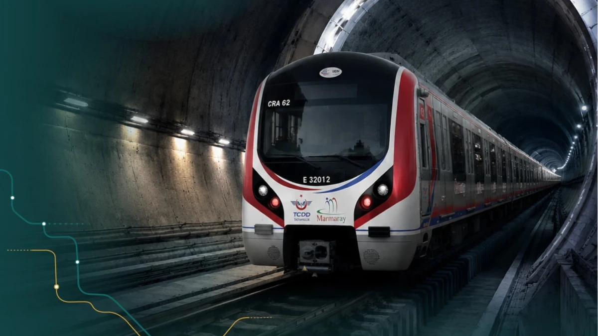 Pekin'den Londra'ya kesintisiz hat: Marmaray kıtaları yerin 60 metre altında buluşturuyor