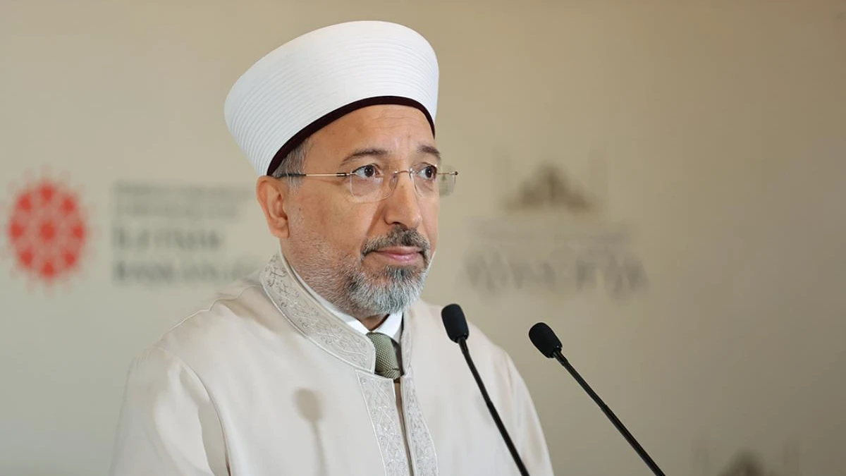 Diyanet İşleri Başkanı Safi Arpaguş: "Ayasofya, İslam medeniyetinin evrensel nişanesidir"