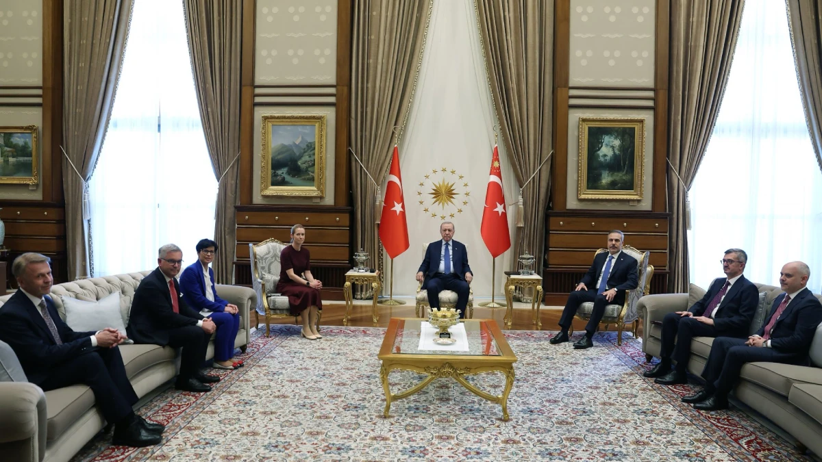 AB Komisyonu üyeleri Ankara’da: Erdoğan, Kallas, Kos ve Brunner ile görüştü