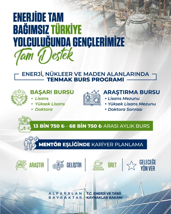 TENMAK Burs Programı
