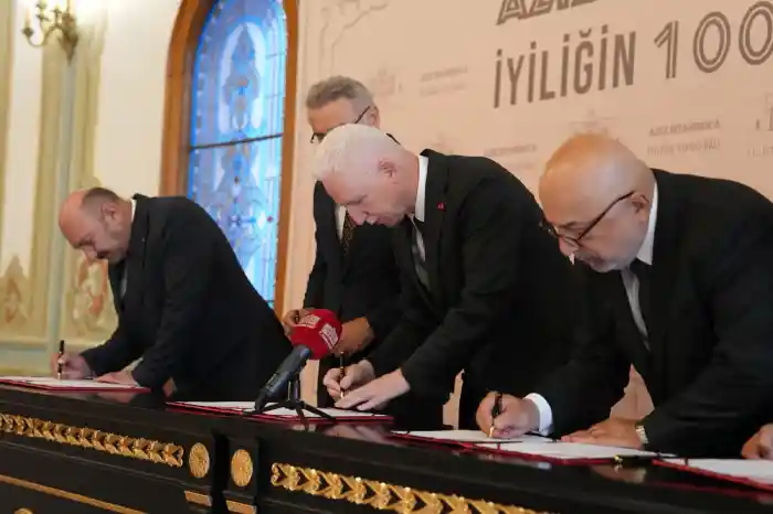 "Aziz İstanbul’a İyiliğin 1000 Hâli" projesi kapsamında yeni bir iş birliğine daha imza atıldı.