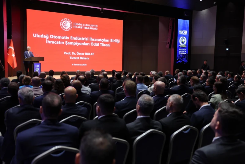 Otomotiv Endüstrisi İhracatçıları Birliği’nin İstanbul’da düzenlediği “İhracatın Şampiyonları Ödül Töreni