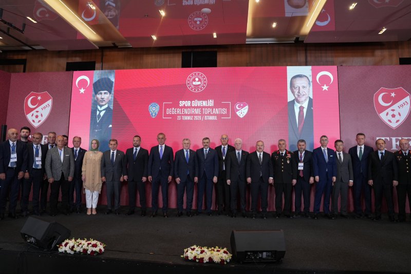Türkiye Futbol Federasyonu (TFF) ev sahipliğinde Spor Güvenliği Değerlendirme Toplantısı