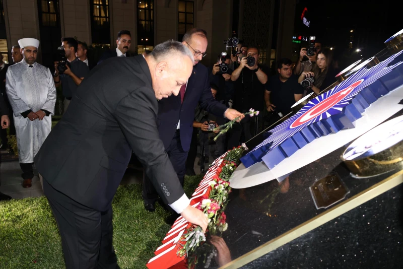 Ankara Emniyet Müdürlüğünde 15 Temmuz anma programı düzenlendi.