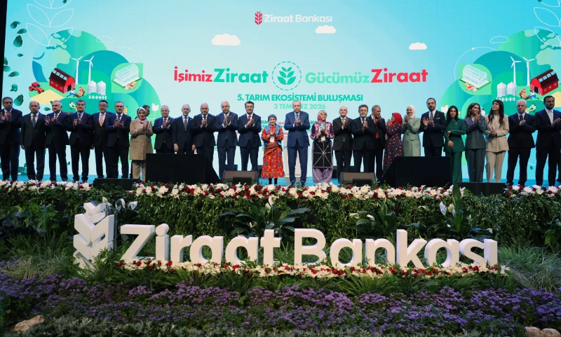 Cumhurbaşkanı Recep Tayyip Erdoğan, Haliç Kongre Merkezi’nde düzenlenen Ziraat Bankası 5. Tarım Ekosistemi Buluşması programı